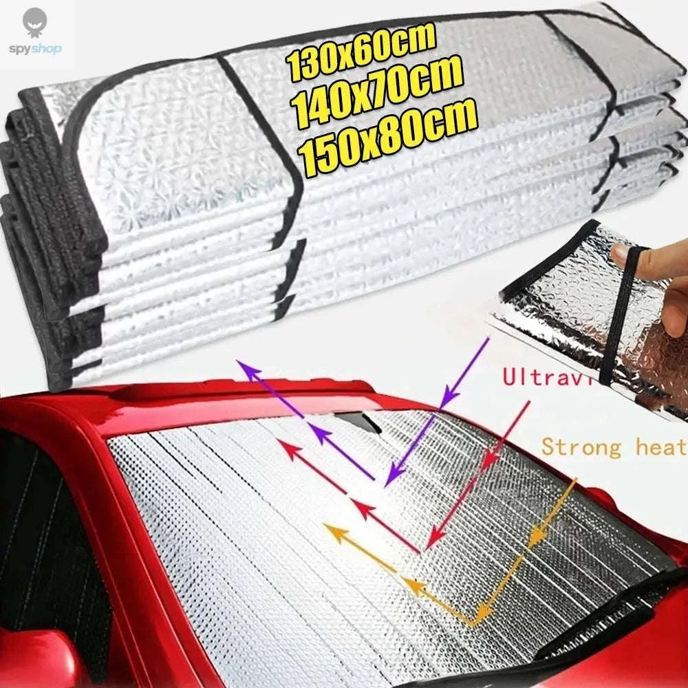 Foldable Universal Car Windscreen Sunshade-130x60cm