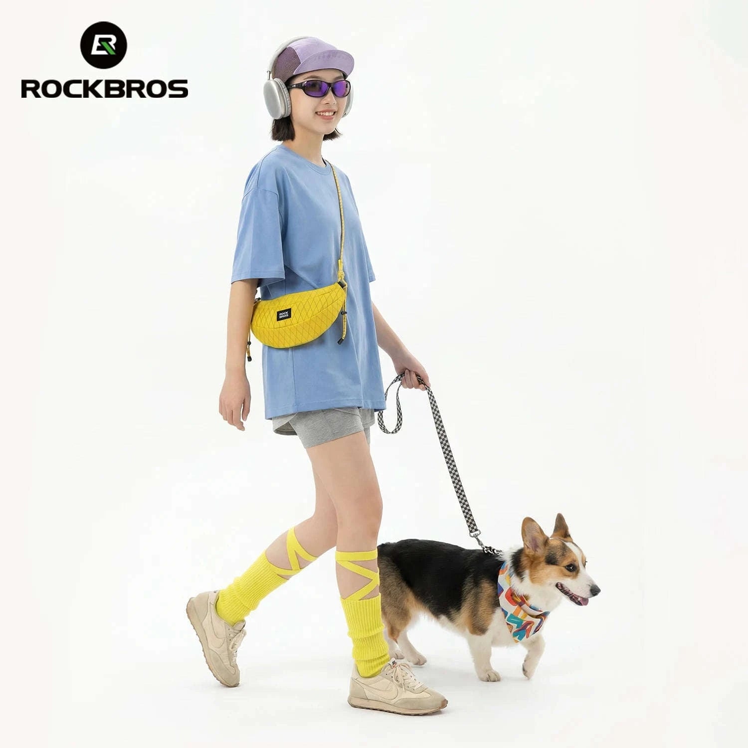 Foldable Waist Belt Bag Nylon Half Moon Travel & Cycling Bag-30110107001