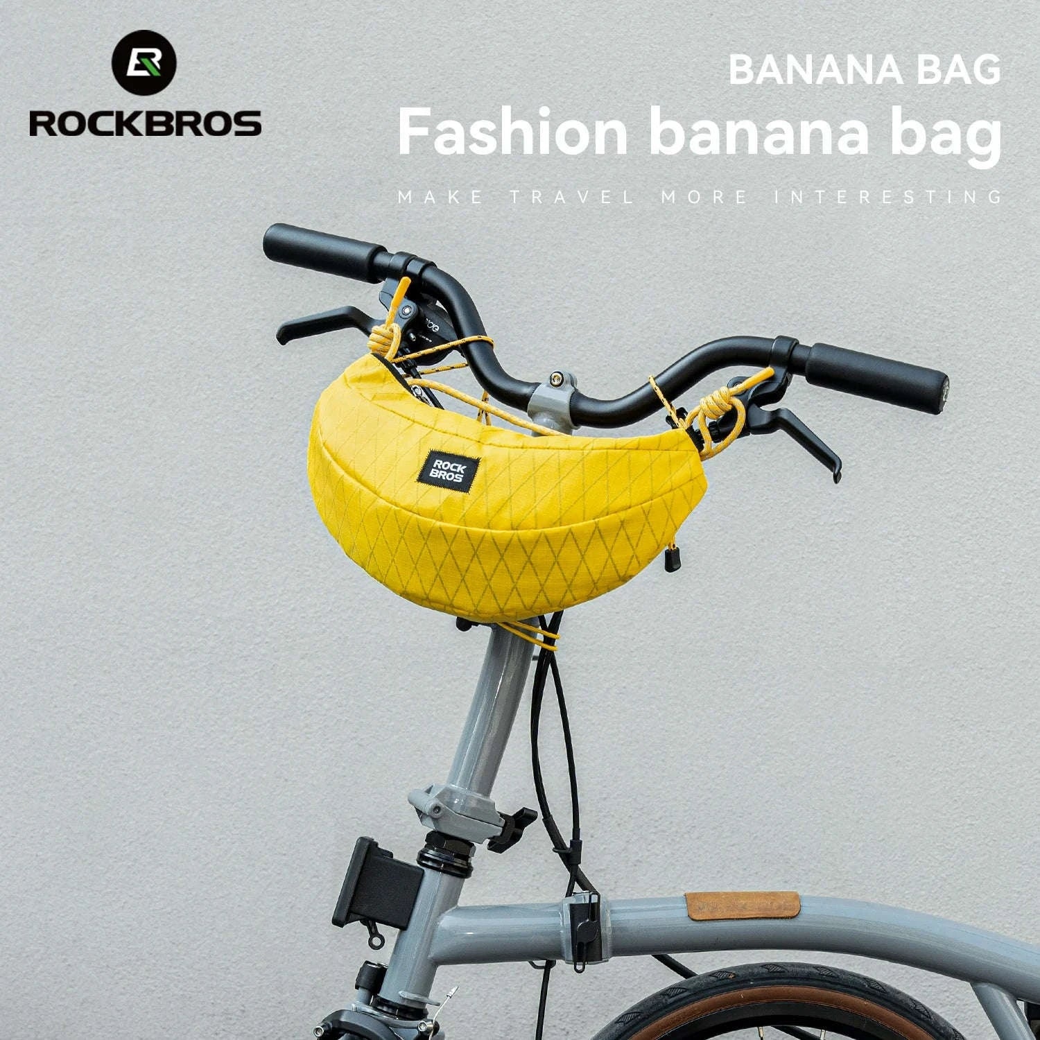 Foldable Waist Belt Bag Nylon Half Moon Travel & Cycling Bag-30110107001