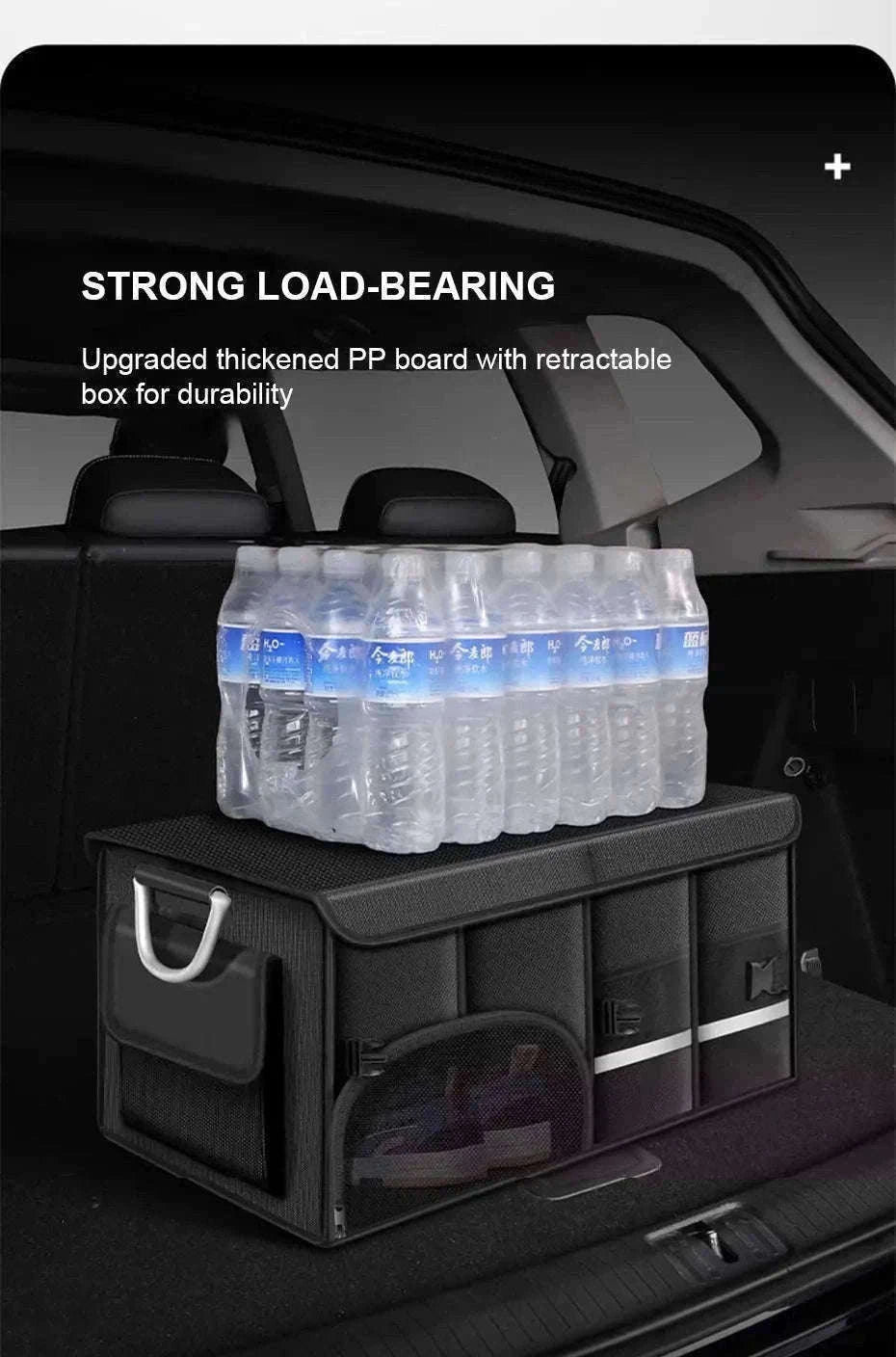 Foldable Waterproof Trunk Storage Box 110L Large Capacity Car Organizer-110L