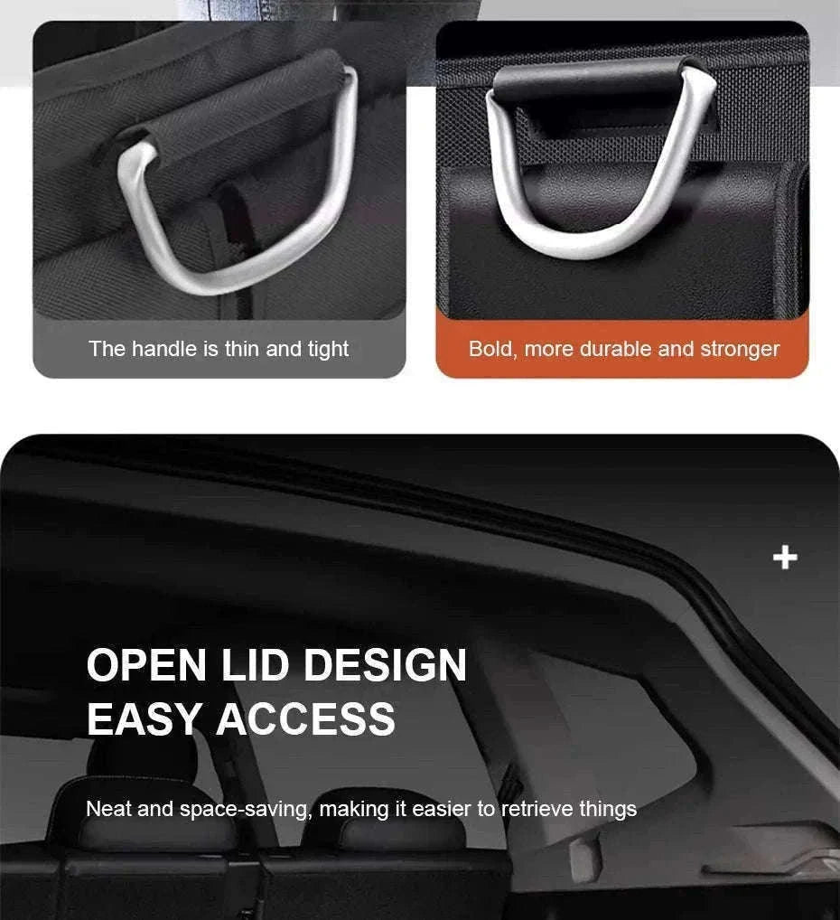 Foldable Waterproof Trunk Storage Box 110L Large Capacity Car Organizer-110L
