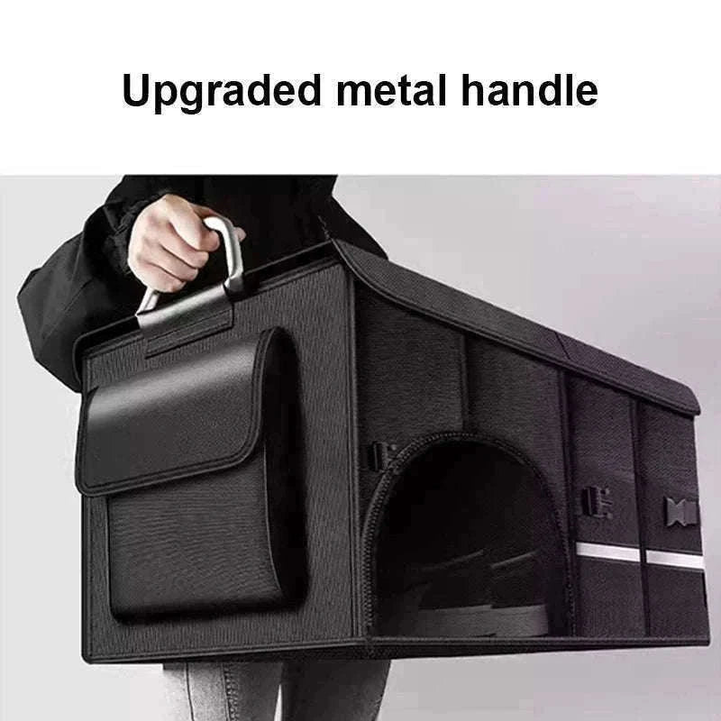 Foldable Waterproof Trunk Storage Box 110L Large Capacity Car Organizer-110L