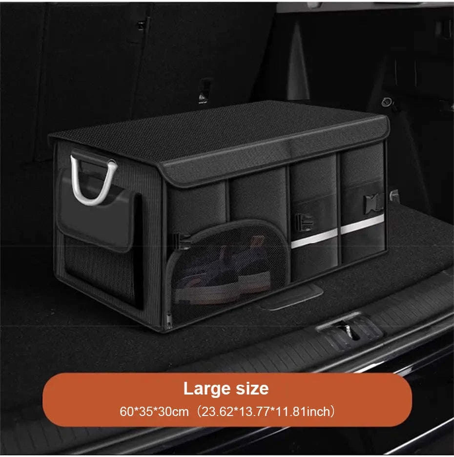 Foldable Waterproof Trunk Storage Box 110L Large-Capacity Car Organizer-72L