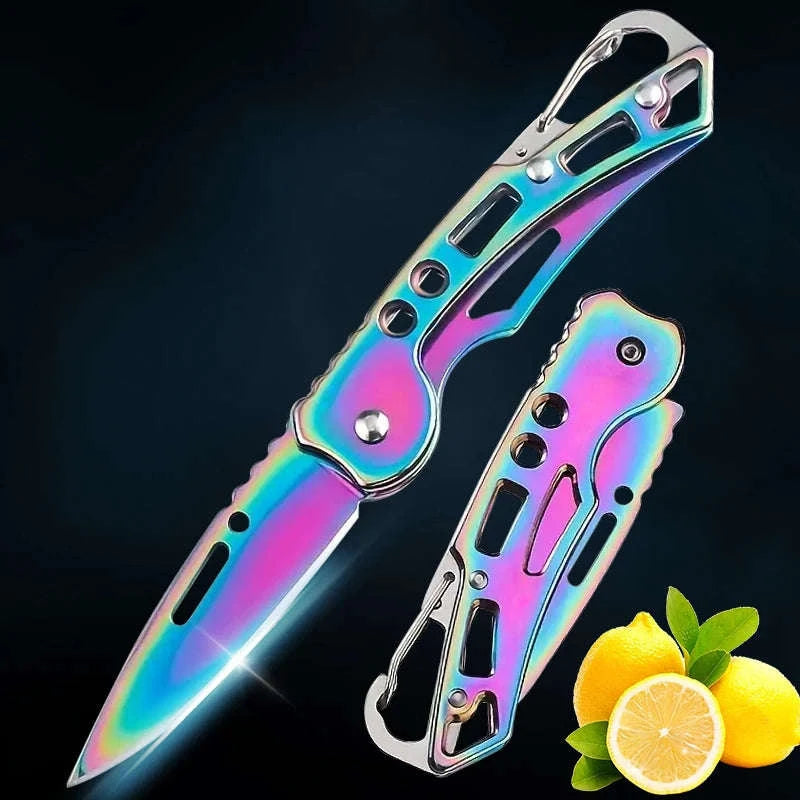 Folding Fruit Knife – Compact Stainless Steel Pocket Knife-knife A