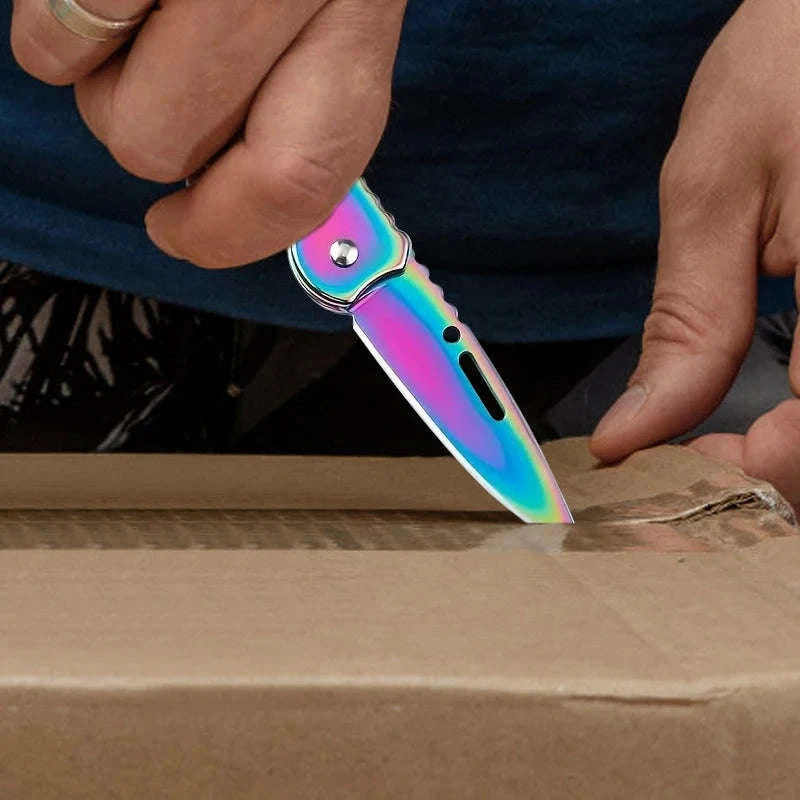 Folding Fruit Knife – Compact Stainless Steel Pocket Knife-knife A