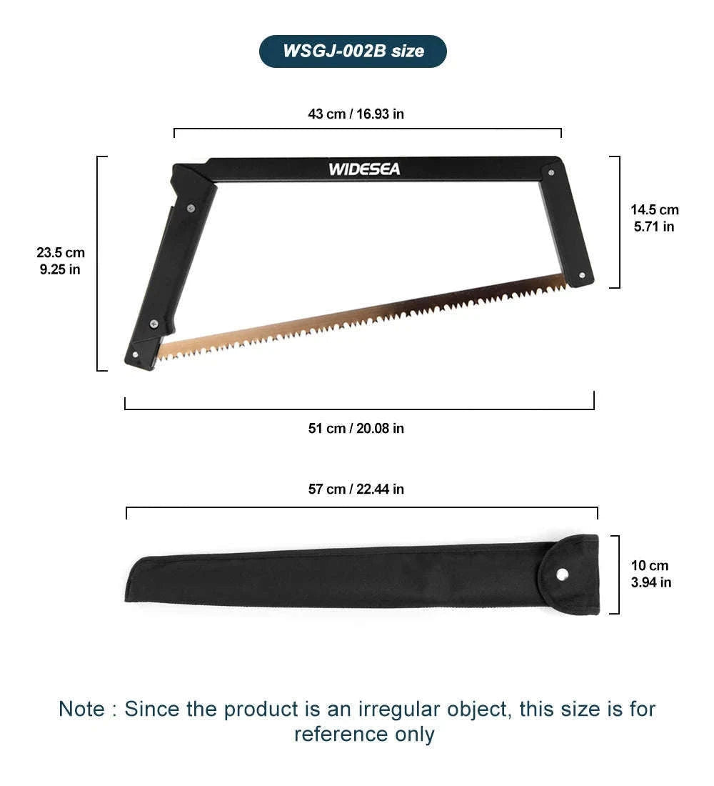 Folding Hand Saw for Camping and Tree Pruning-WSGJ-002B