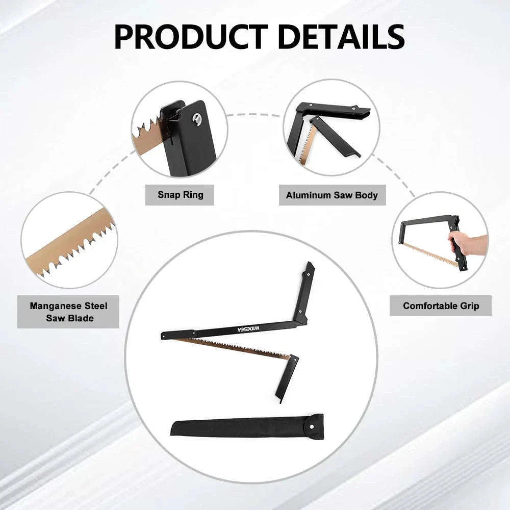 Folding Hand Saw for Camping and Tree Pruning-WSGJ-002B