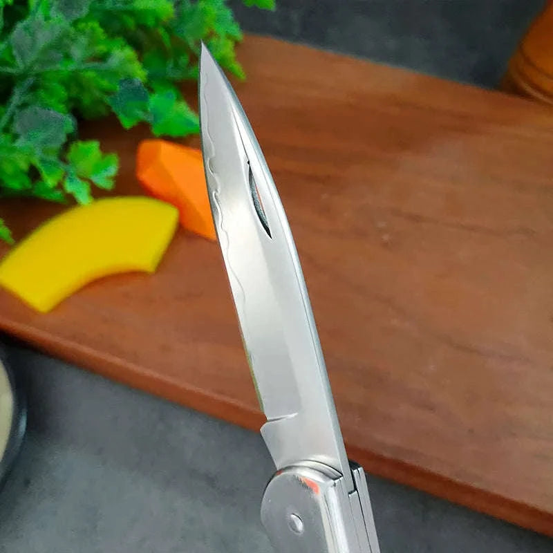 Folding Knife for Meat, Fruit, and Vegetable Preparation-Folding Knife