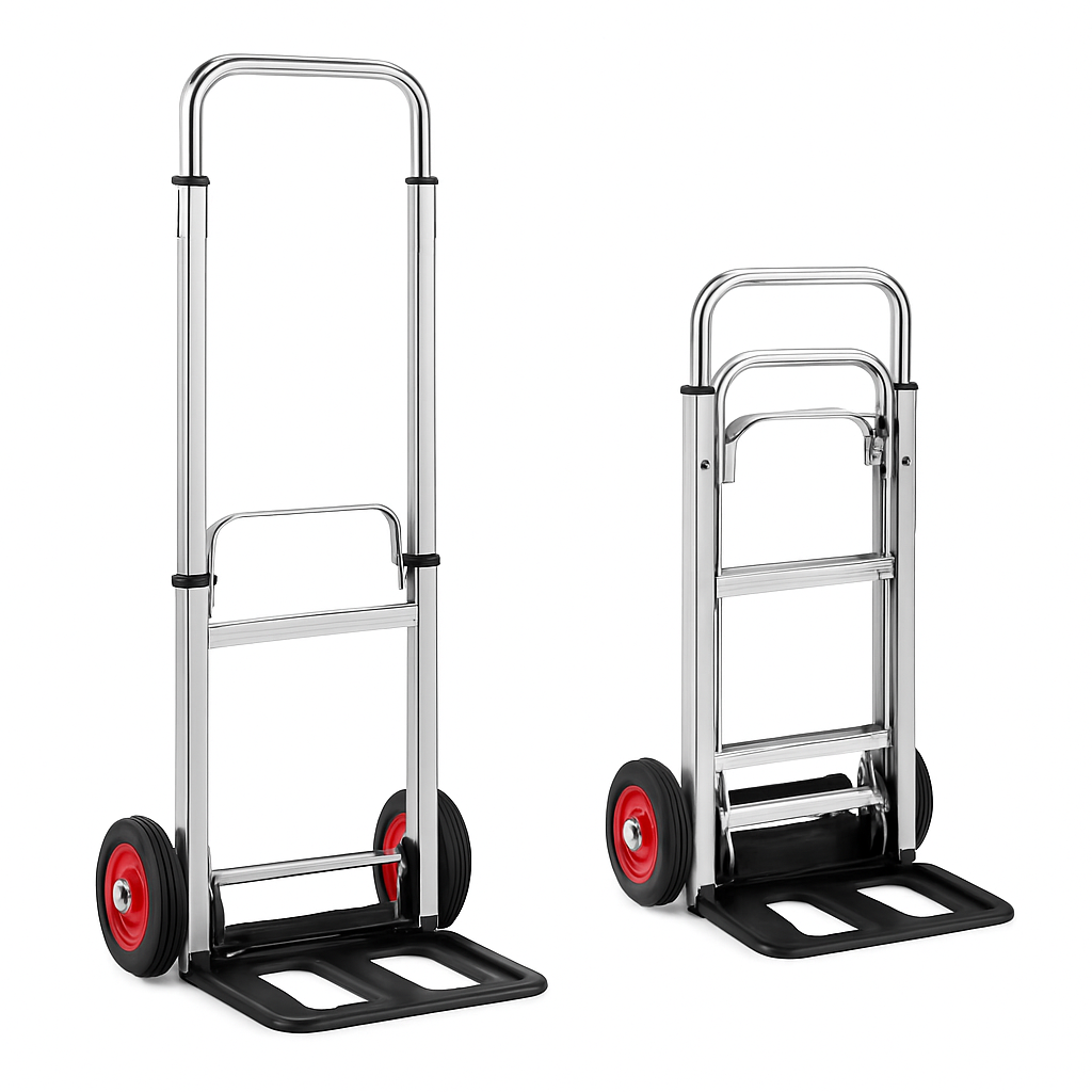 Folding Sack Truck Portable Dolly Cart with Telescoping Handle