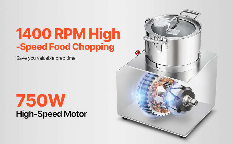 Food Processor & Vegetable Chopper-15L 1400W / france