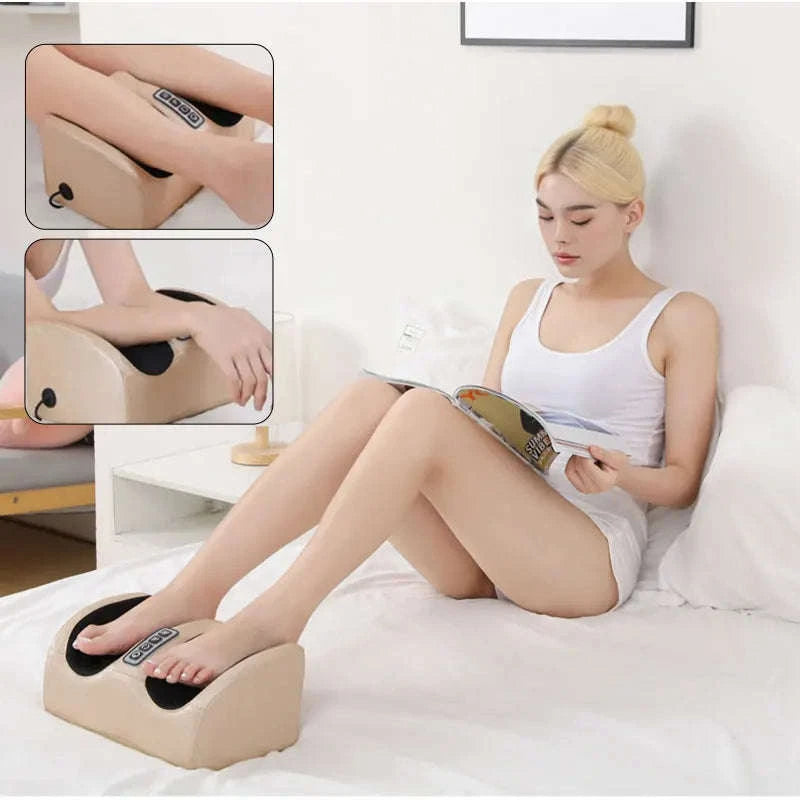 Foot Massage & Relaxation Device for Daily Comfort and Relief-Gold / US Plug / United States|110 V