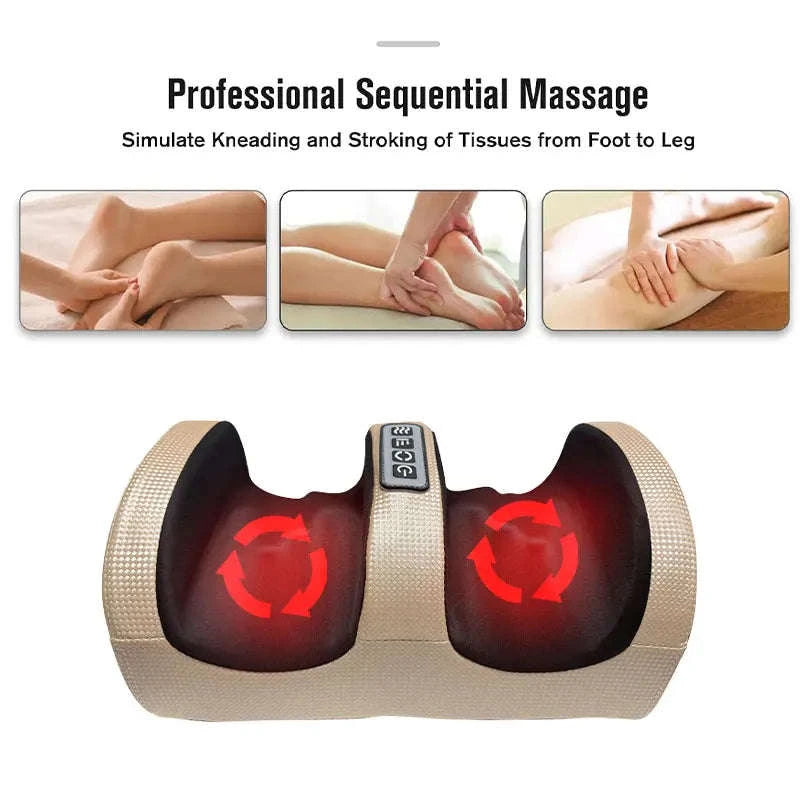 Foot Massage & Relaxation Device for Daily Comfort and Relief-Gold / US Plug / United States|110 V