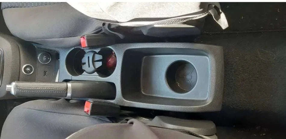 For Ford Fiesta Armrest box For Ford Fiesta MK7 Car Armrest 2009-2017 Storage box Interior details Accessories easy installation-B2 Black line 3USB