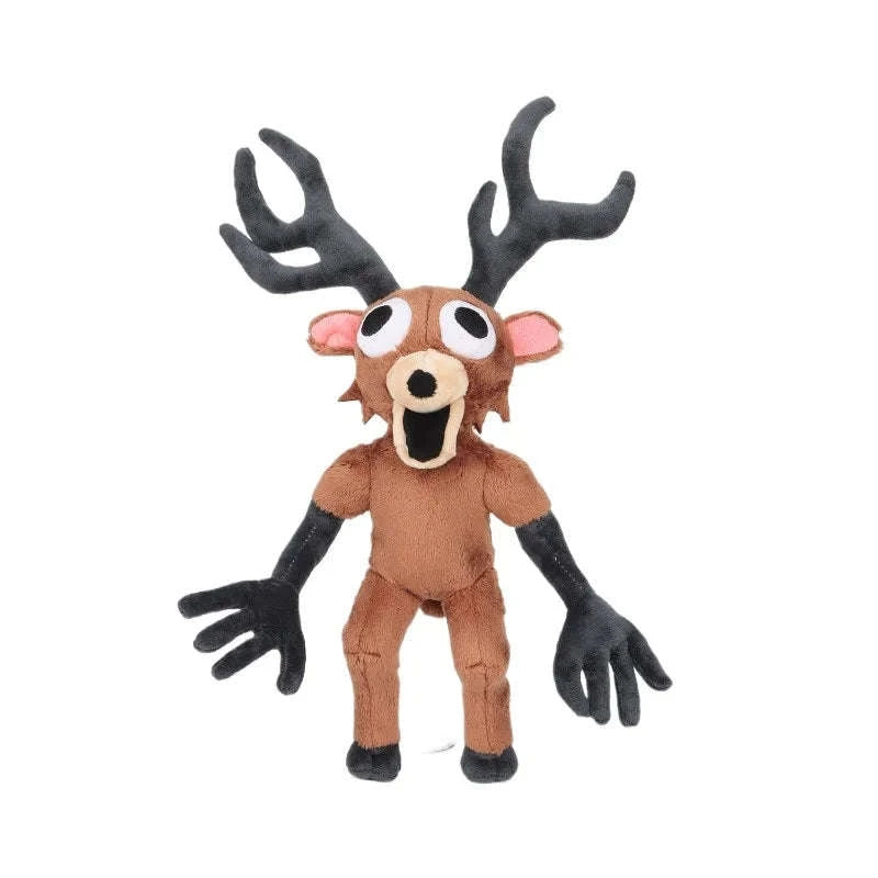 Forest Deer Plush Toy – 38cm Soft Collectible Deer-C