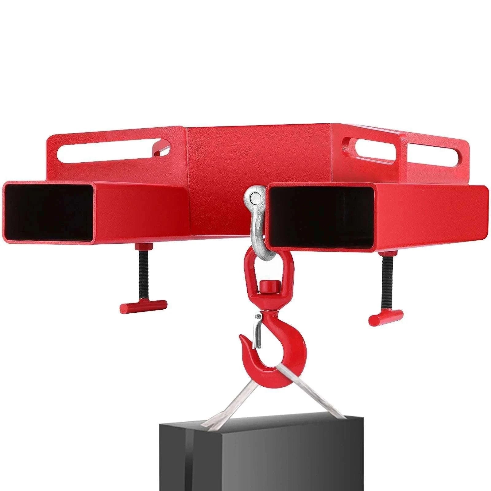 Forklift Lifting Hook 3 Ton (6600 lbs) Swivel Hoist Attachment-spain