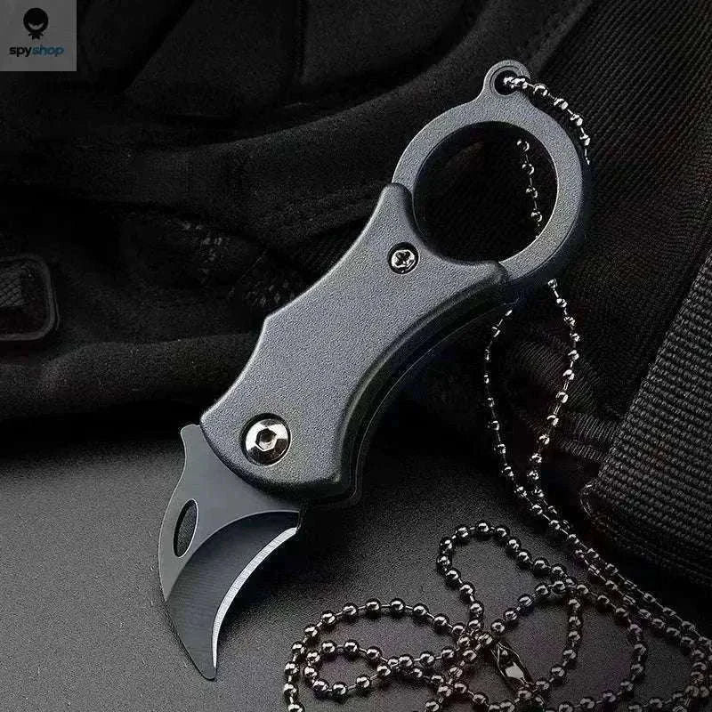 Fox Claw EDC Folding Knife for Everyday Carry and Outdoor Use-black