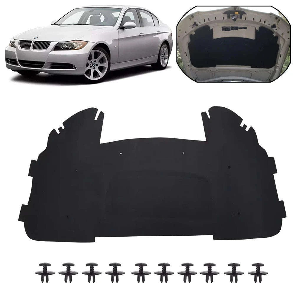Front Hood Engine Insulation Pad for E90 E91 E92 E93-Brown