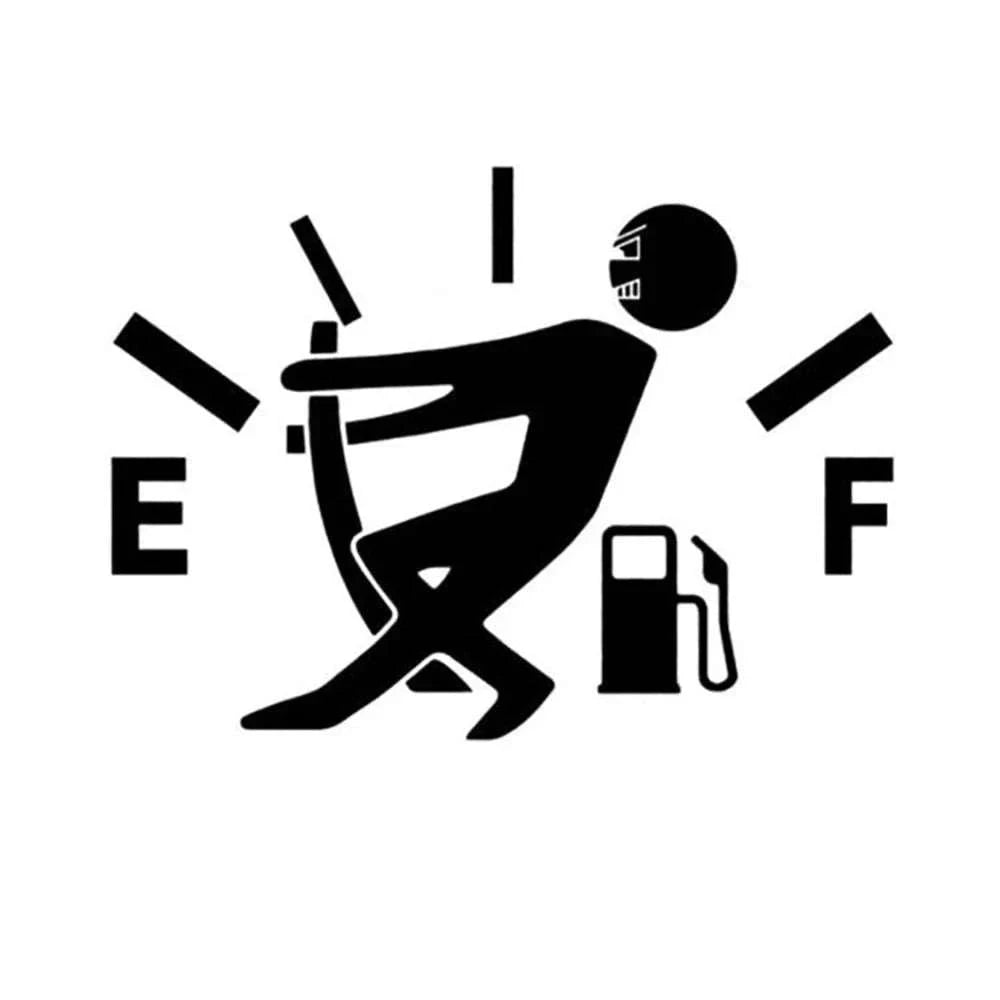 Fuel Tank Sticker for a Fun, Personalized Car Accent-Laser