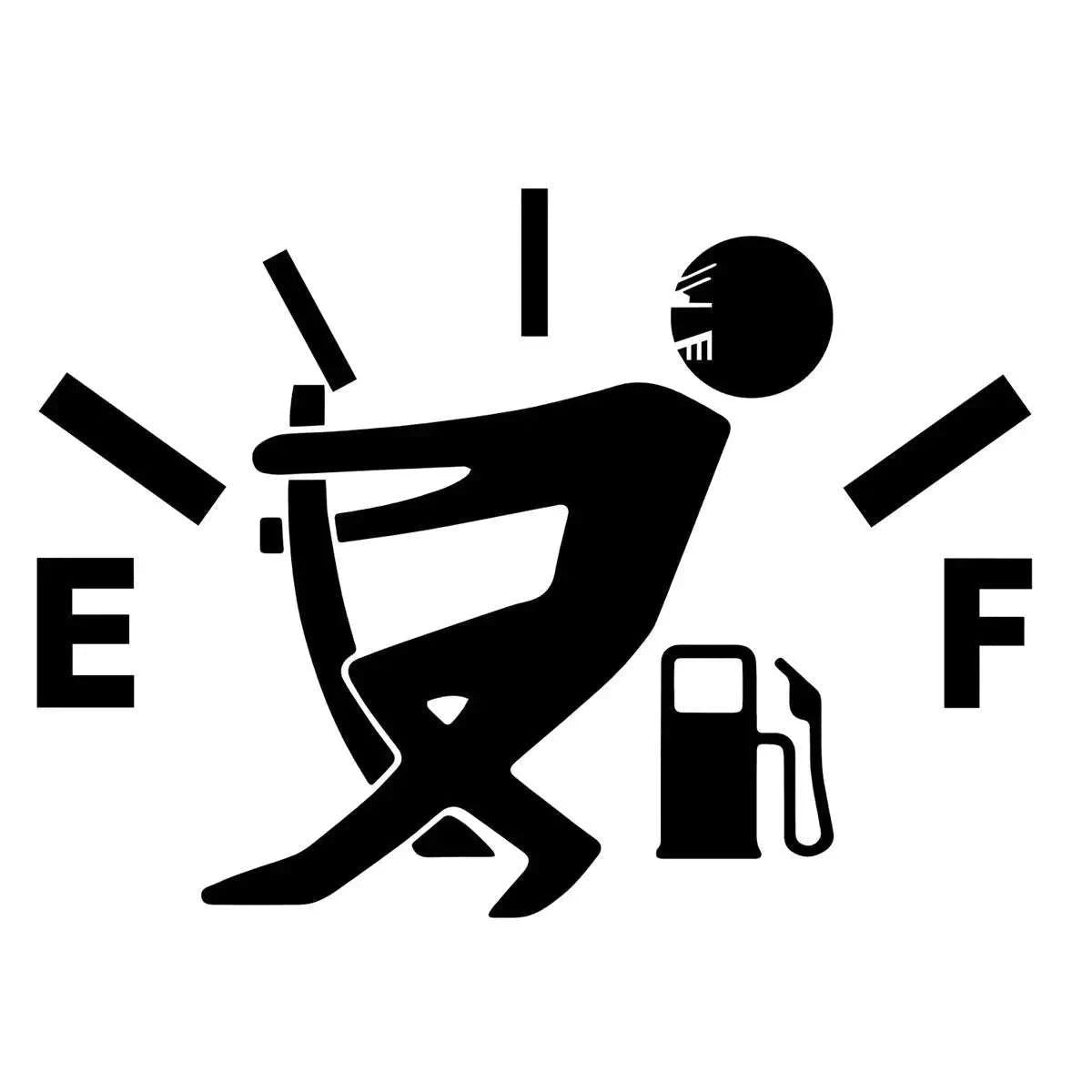 Fuel Tank Sticker for a Fun, Personalized Car Accent-Laser