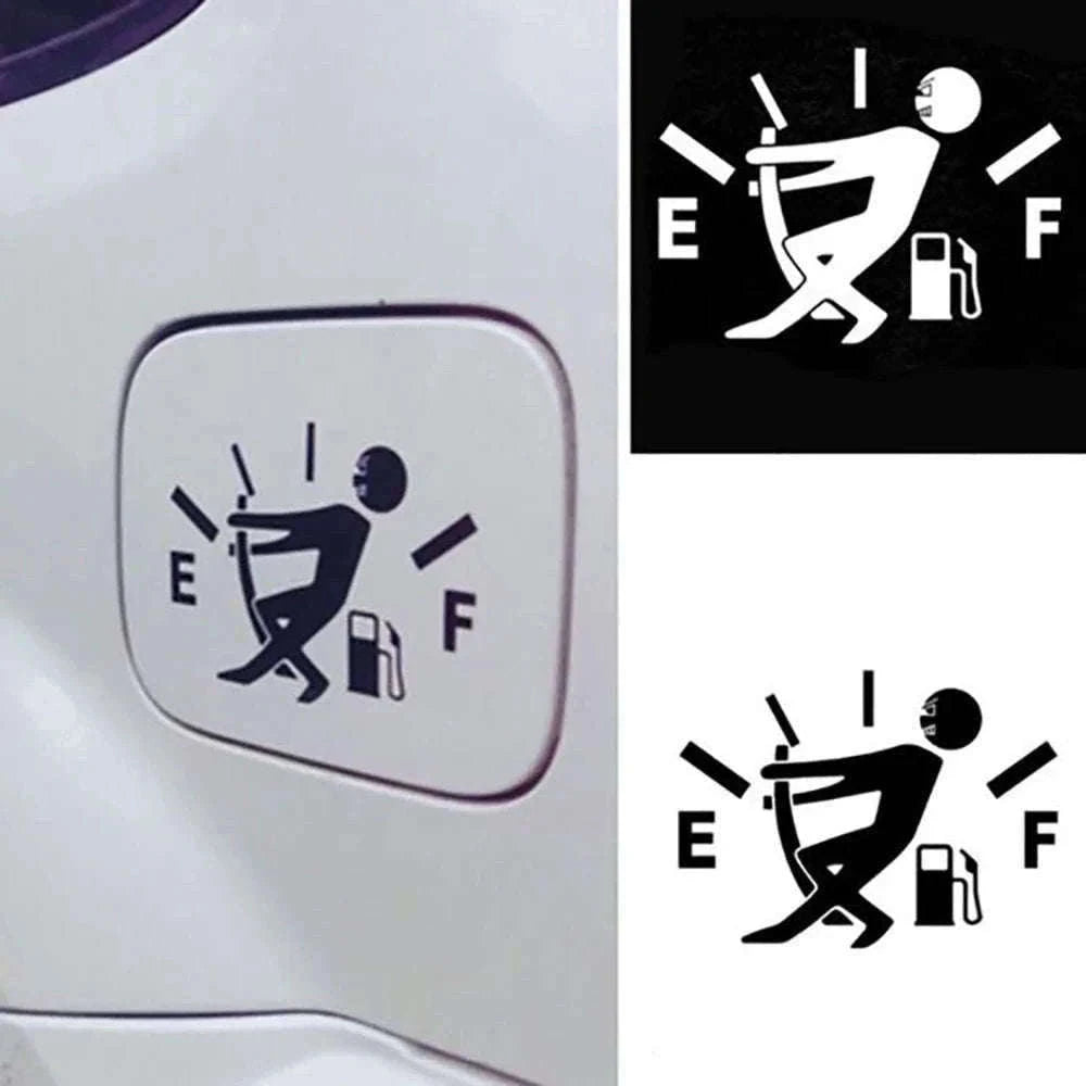 Fuel Tank Sticker for a Fun, Personalized Car Accent-Laser