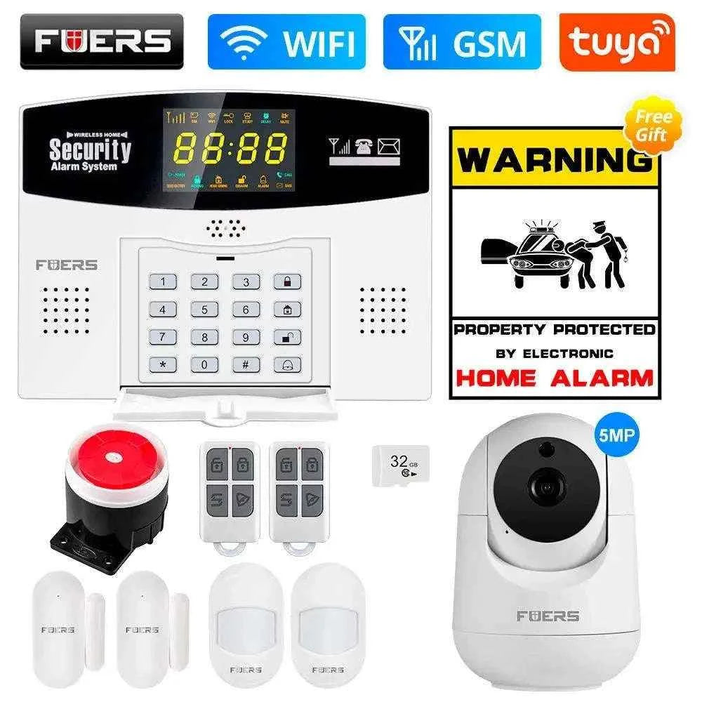 Tuya Smart Alarm System WiFi & 4G GSM Home Security Hub