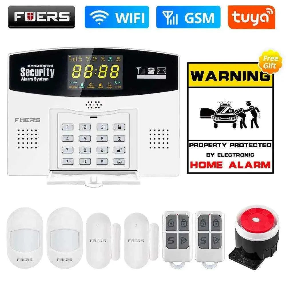 Tuya Smart Alarm System WiFi & 4G GSM Home Security Hub
