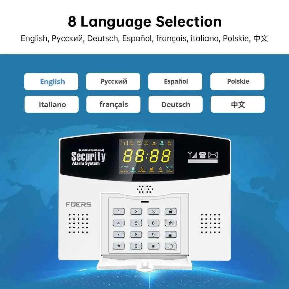 Tuya Smart Alarm System WiFi & 4G GSM Home Security Hub