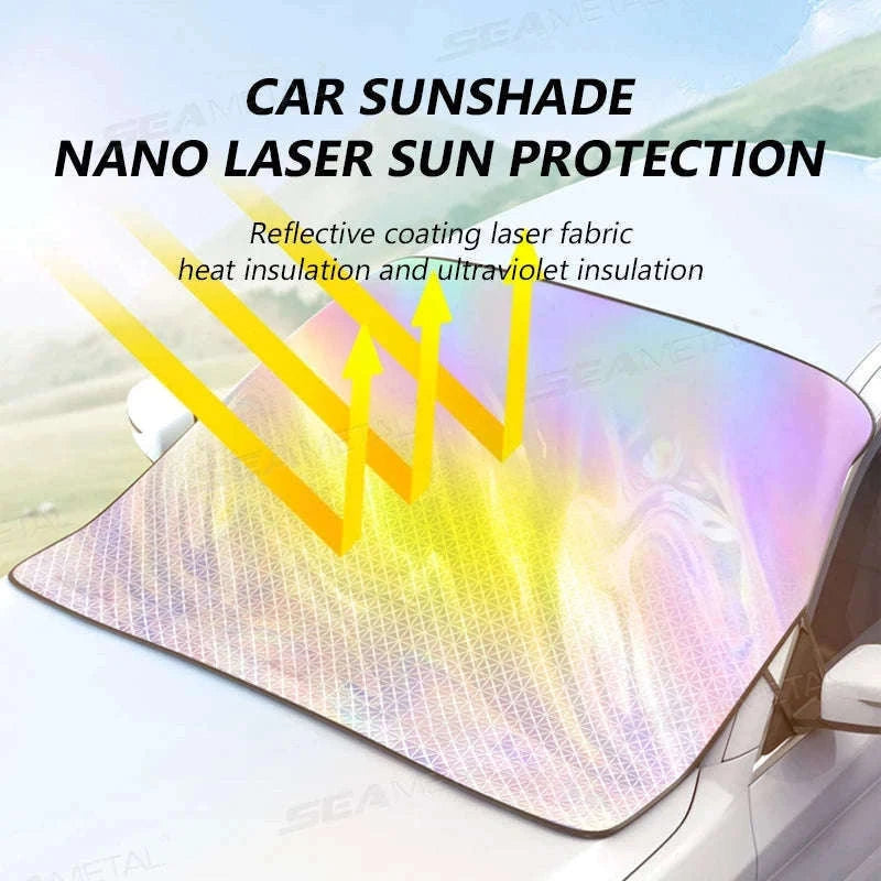 Full-Coverage Car Windshield Sun Shade Cover-1 pc
