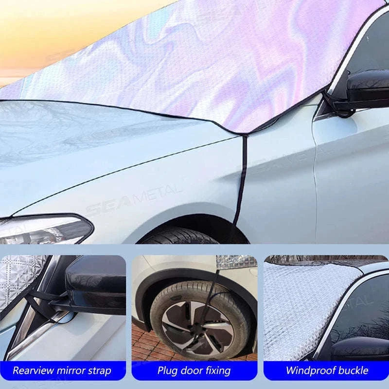 Full-Coverage Car Windshield Sun Shade Cover-1 pc
