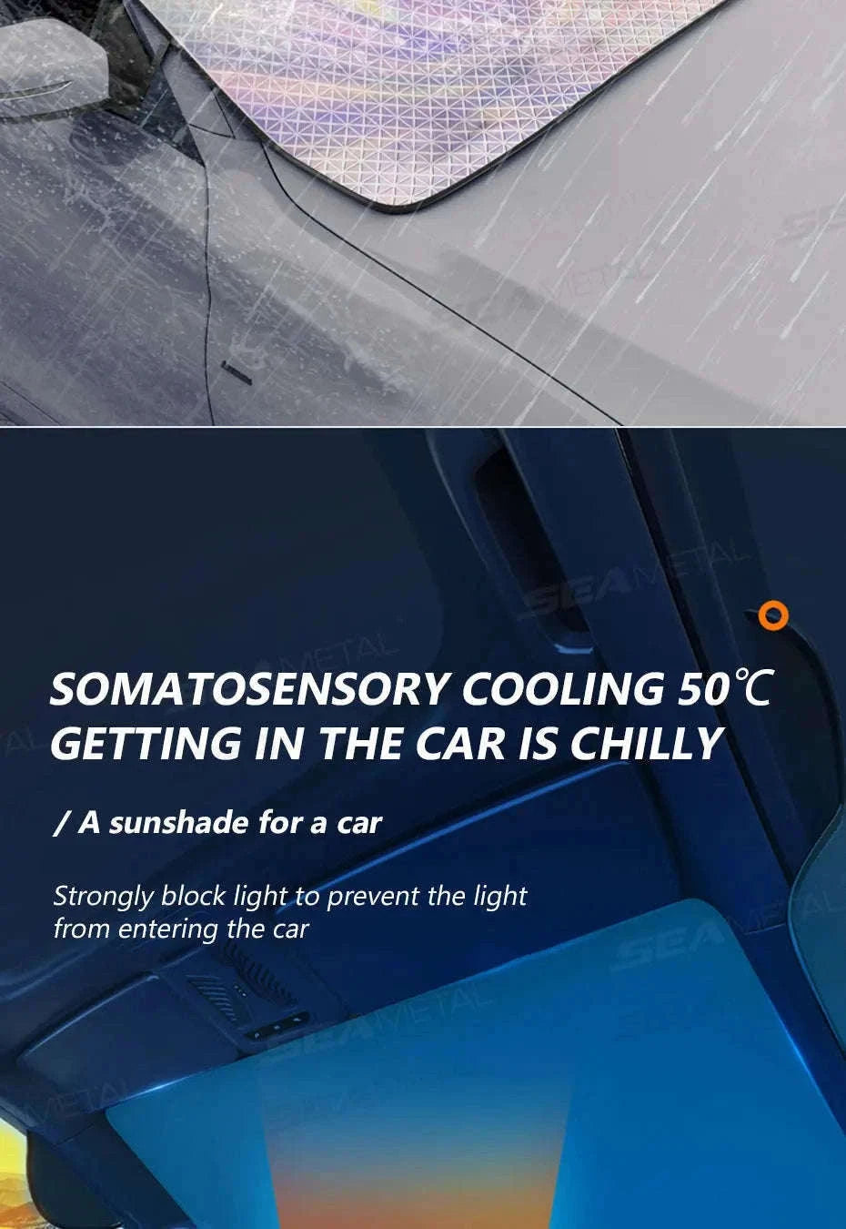Full-Coverage Car Windshield Sun Shade Cover-1 pc