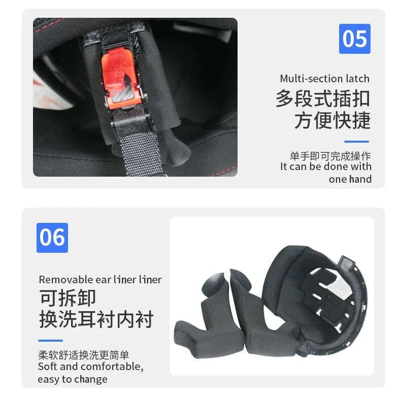 Full Face Motorcycle Helmet-12 / XL