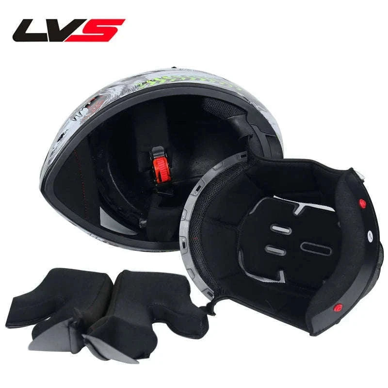 Full Face Motorcycle Helmet for Winter Warmth and Road Protection-12 / XL