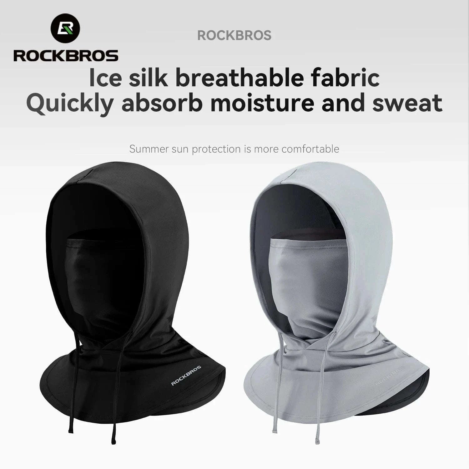 Full Face Sun Protection Hat with Neck Cover for Cycling & Outdoor Use-LF260004-GR / One Size