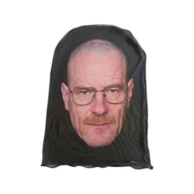 Full Face Visual Mesh Mask for Cosplay and Parties-CL