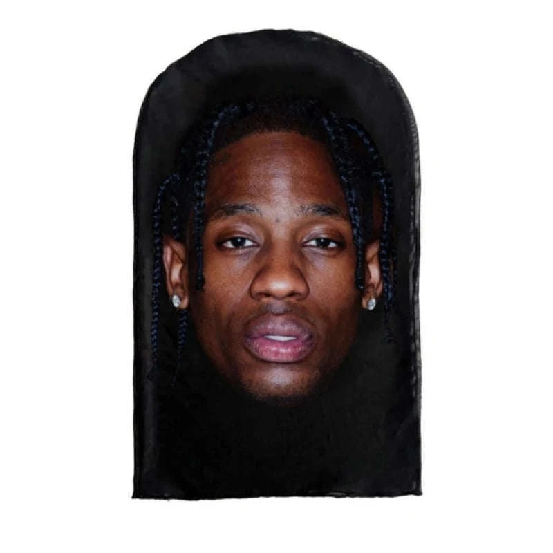 Full Face Visual Mesh Mask for Cosplay and Parties-QST