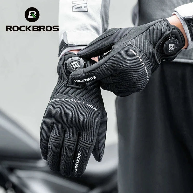 Full Finger Cycling Gloves with Shock-Absorbing Palm Pad-MT017 / L