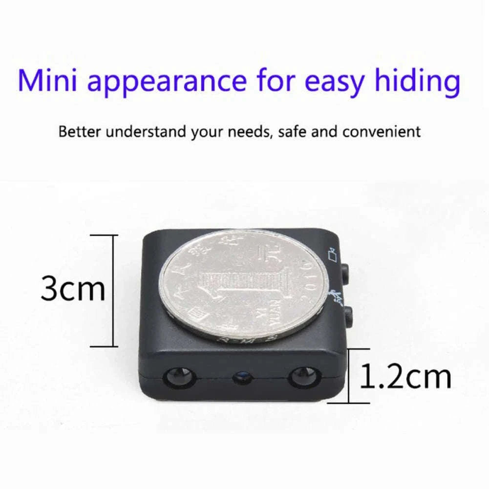Full HD 1080P Mini Camera Surveillance Home No Wifi Camcorder Night Vision Micro Cam Motion Detection Video Voice Recorder Meet-With Battery / add 8GB SD Card