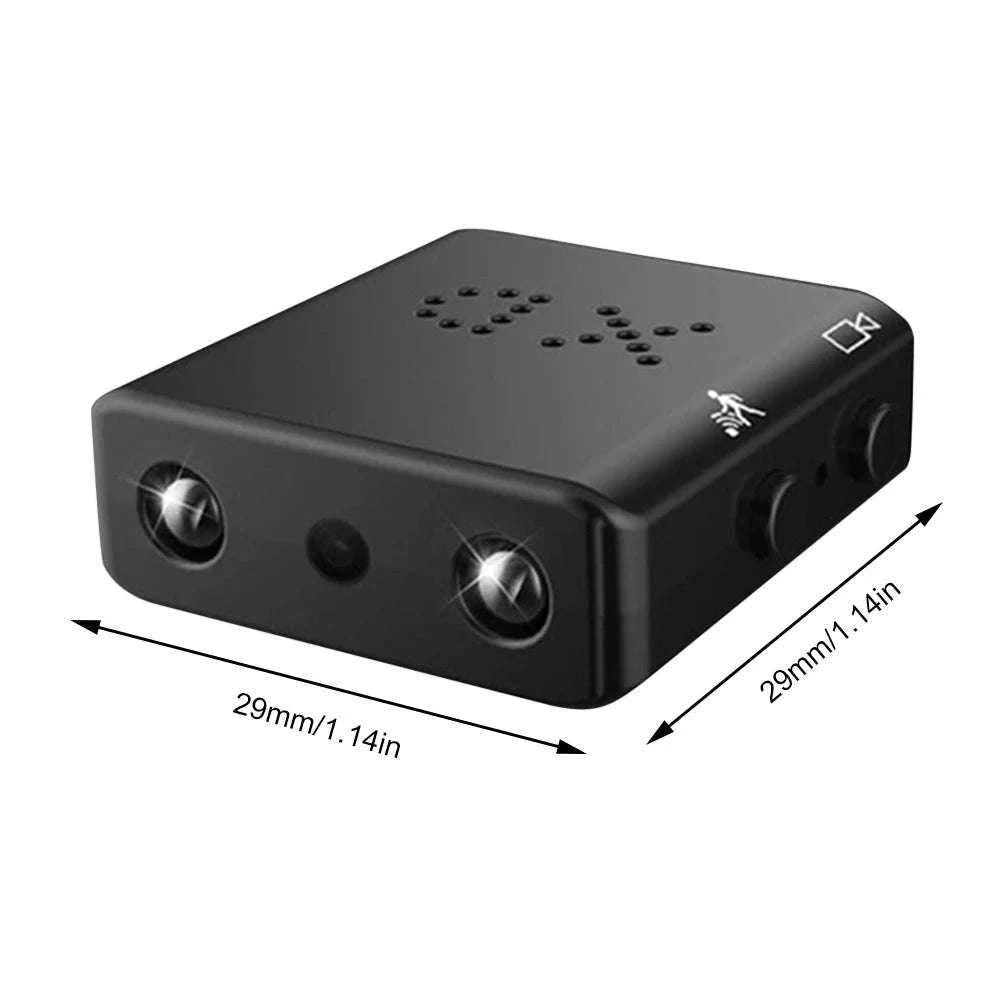 Full HD 1080P Mini Camera Surveillance Home No Wifi Camcorder Night Vision Micro Cam Motion Detection Video Voice Recorder Meet-With Battery / add 8GB SD Card