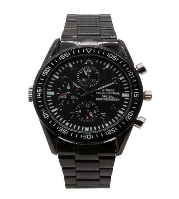 Full HD Mini Camera Watch with Hidden Recording-Default Title