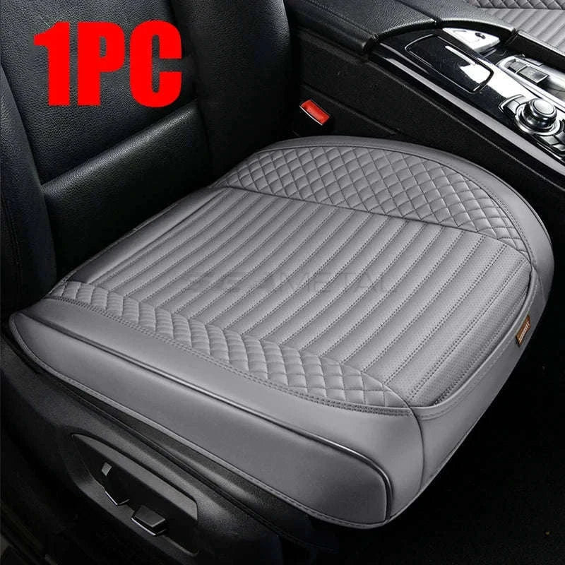 Full Wrap Car Front Seat Cover-Beige 1pc