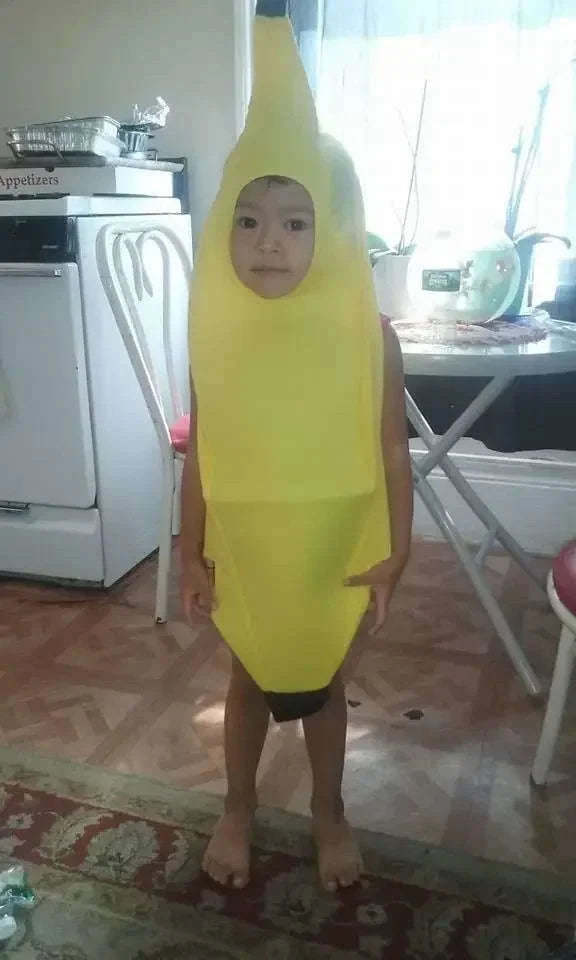 Funny Adult Banana Costume for Parties and Cosplay-10PCS / Adult