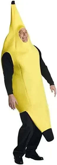 Funny Adult Banana Costume for Parties and Cosplay-10PCS / Adult