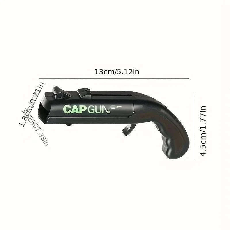 Funny Cap Gun Bottle Opener-SKY BLUE