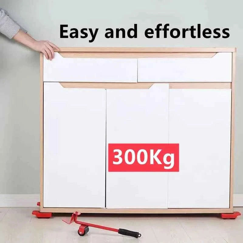 Furniture Moving Transport Roller Set-4Pcs-wheel
