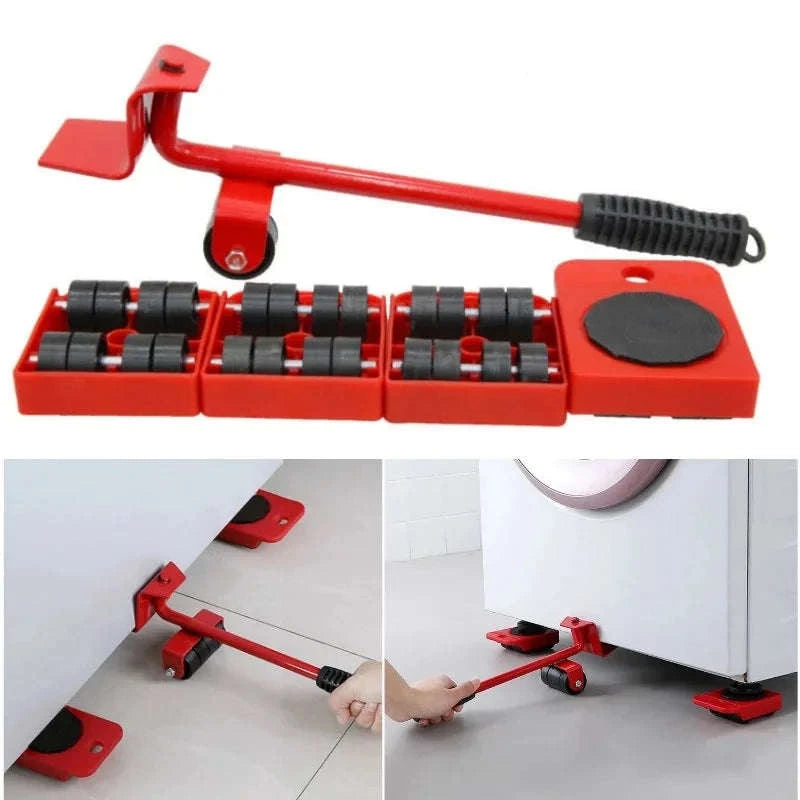 Furniture Moving Transport Roller Set-4Pcs-wheel