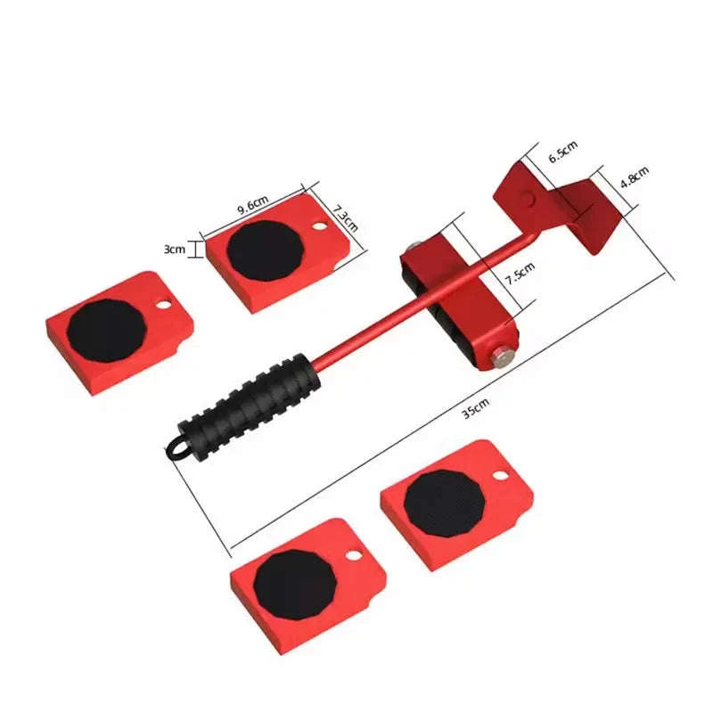 Furniture Moving Transport Roller Set-4Pcs-wheel