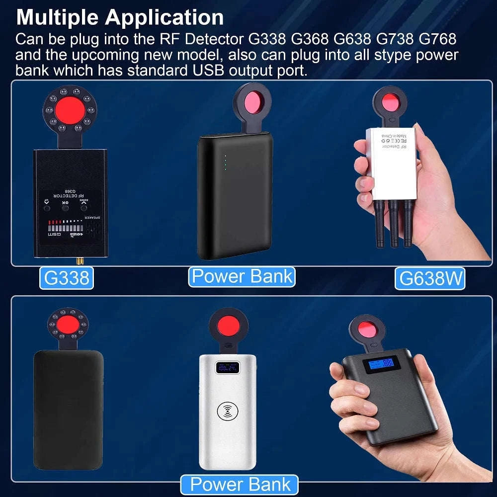 G638W Anti-Camera Detector | Professional Wireless Signal Finder-G638W