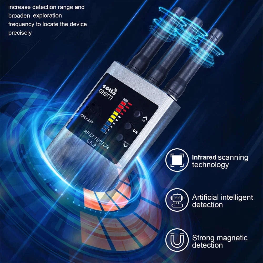 G638W Anti-Camera Detector | Professional Wireless Signal Finder-G638W