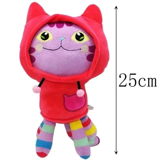 Gabby Dollhouse Plush Toy Mercat – Soft Cartoon Stuffed Doll-B / China Mainland