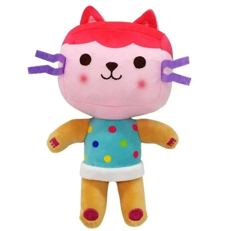 Gabby Dollhouse Plush Toy Mercat – Soft Cartoon Stuffed Doll-B / China Mainland